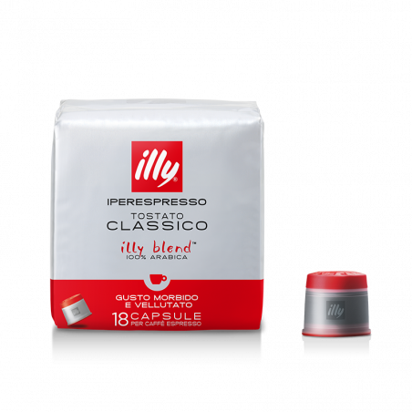 CAPSULE 18PZ TOST. CLASSICO ROSSO ILLY