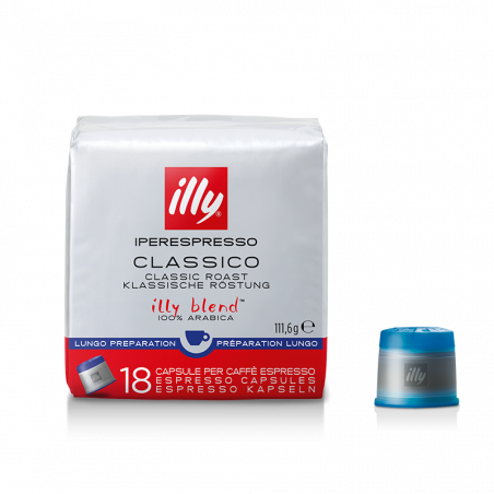 CAPSULE 18PZ LUNGO ROSSO/BLU ILLY