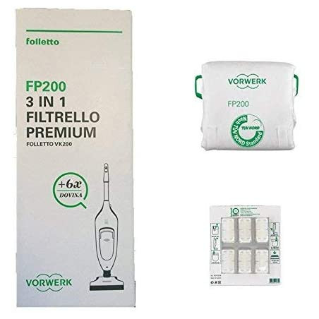 SACCHETTI 6PZ+DOV FP200 X VK200 FOLLETTO