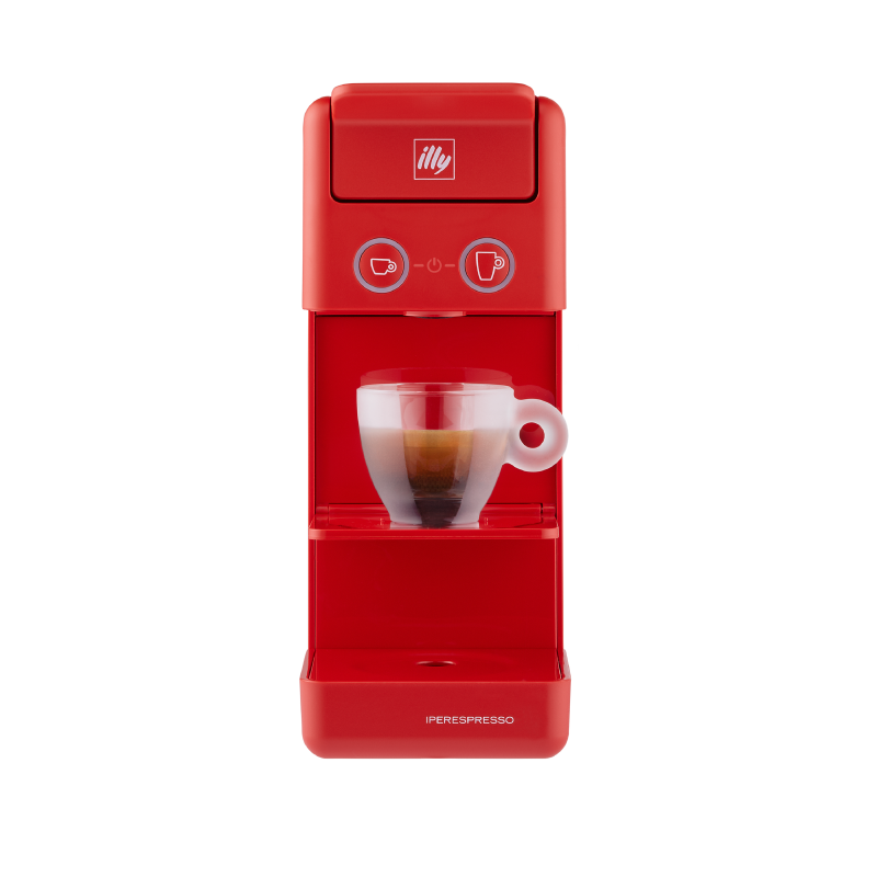MACCHINA CAFFE Y3 STRETTA ROSSA ILLY