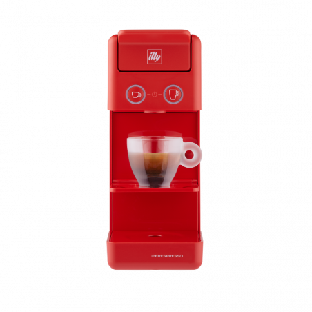 MACCHINA CAFFE Y3 STRETTA ROSSA ILLY