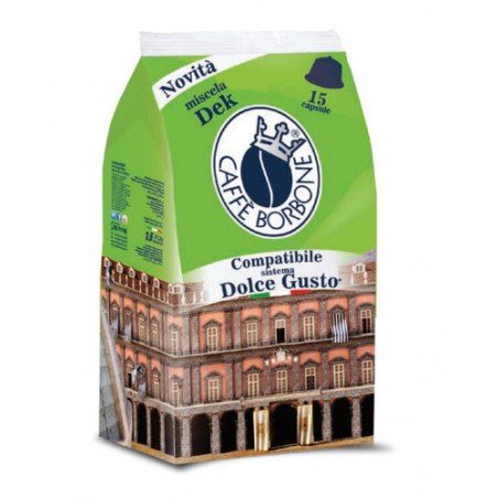 CAPS.15PZ COMP.DOLCEG.VERDE DEK BORBONE