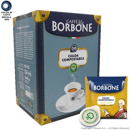 CIALDA COMPOST.50PZ ORO SUPREM BORBONE