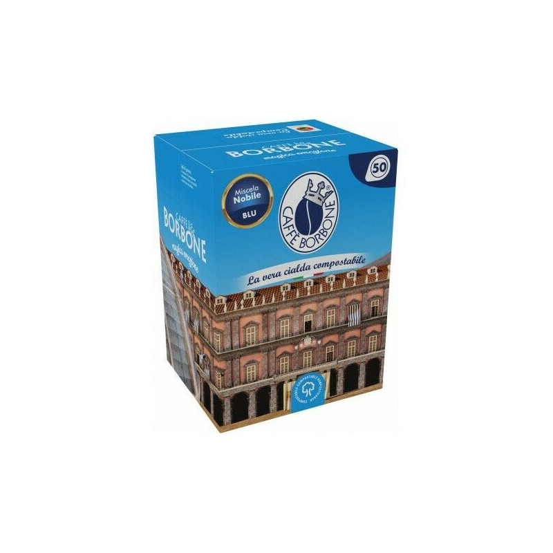 CIALDA COMPOST.50PZ BLU NOBILE BORBONE