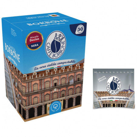 CIALDA COMPOST.50PZ NERO DECIS BORBONE