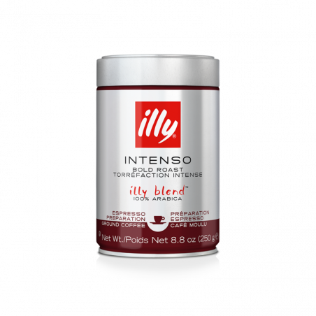 CAFFE MACIN.ESPRES.250GR INTENSO ILLY.12