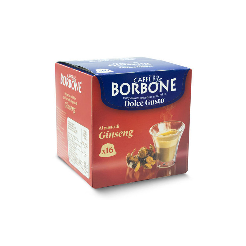 CAPS.16PZ COMP.DOLCEGUSTO GINSENGBORBONE
