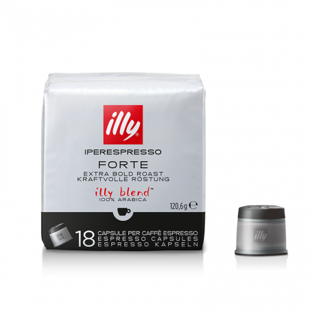CAPSULE 18PZ TOST. FORTE NERO ILLY
