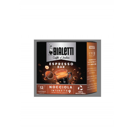 16 CAPS ALLUMINIO CAFFE NOCCIOLA BIALETT