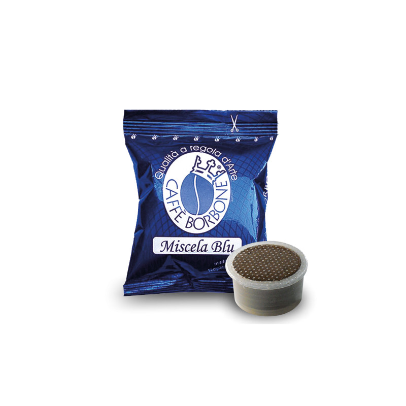 CAPS.50PZ COMP.POINT BLU NOBILE BORBONE