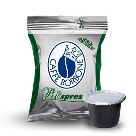 CAPS.10PZ COMP.NESPR.VERDE DEK BORBONE